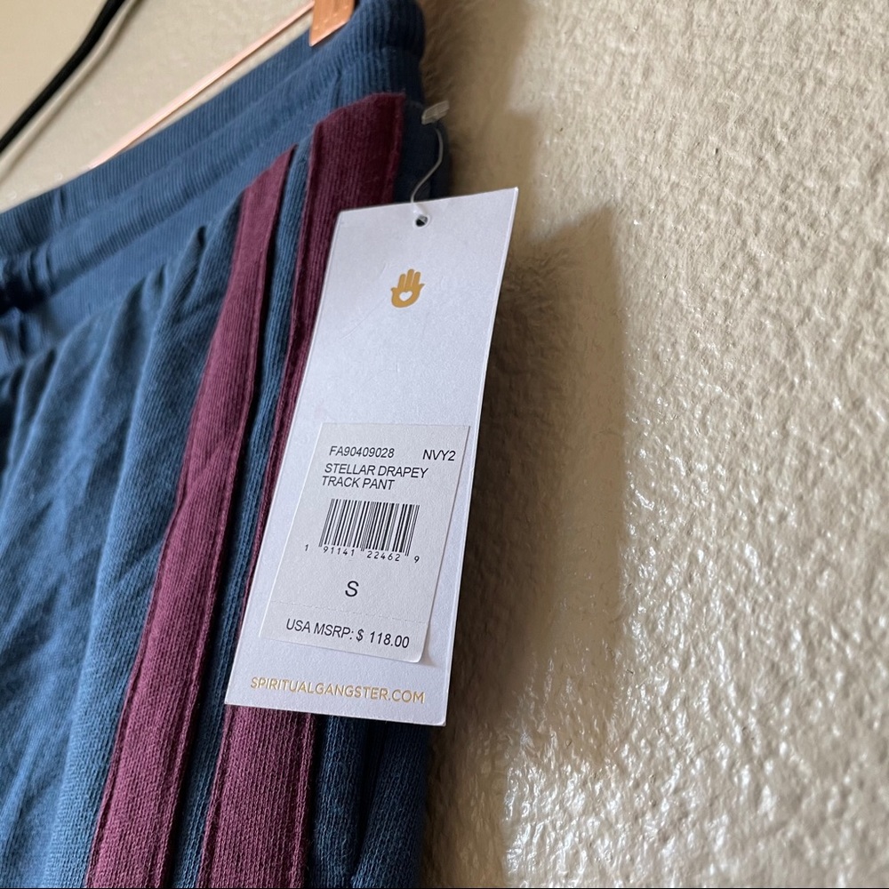 NWT Spiritual Gangster Stellar Drapey Track Pants - Picture 10 of 10